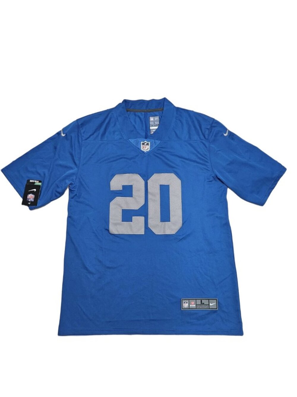 Detroit Lions Barry Sanders #20 Nike Jersey Men's Large NWT